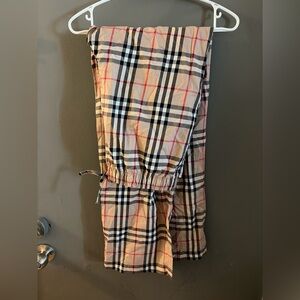 Burberry men nova check pajama bottom pants